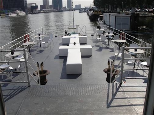 Boot partyboot huren rotterdam